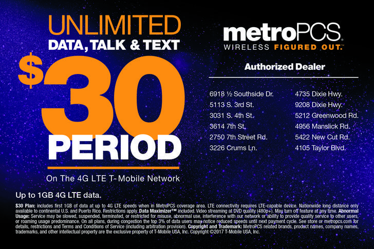 Share your voice Mobile MetroPCS crafts unlimited phone plan for $30 a month. The T-Mobile-owned prepaid brand is touting its new plan over those offered by Boost and Cricket, though there are a couple of catches.